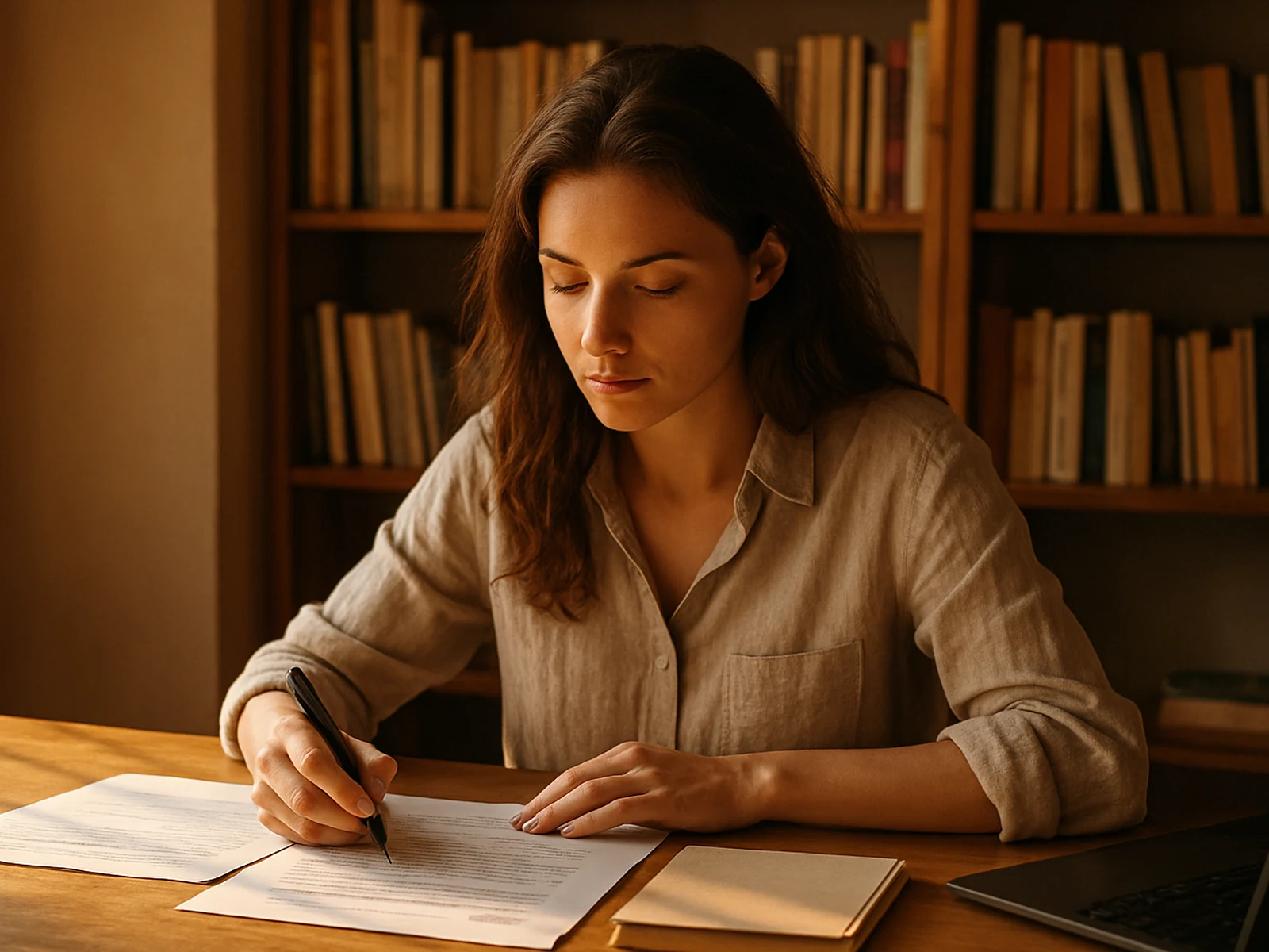 Josefine Larsson in her Arezzo studio