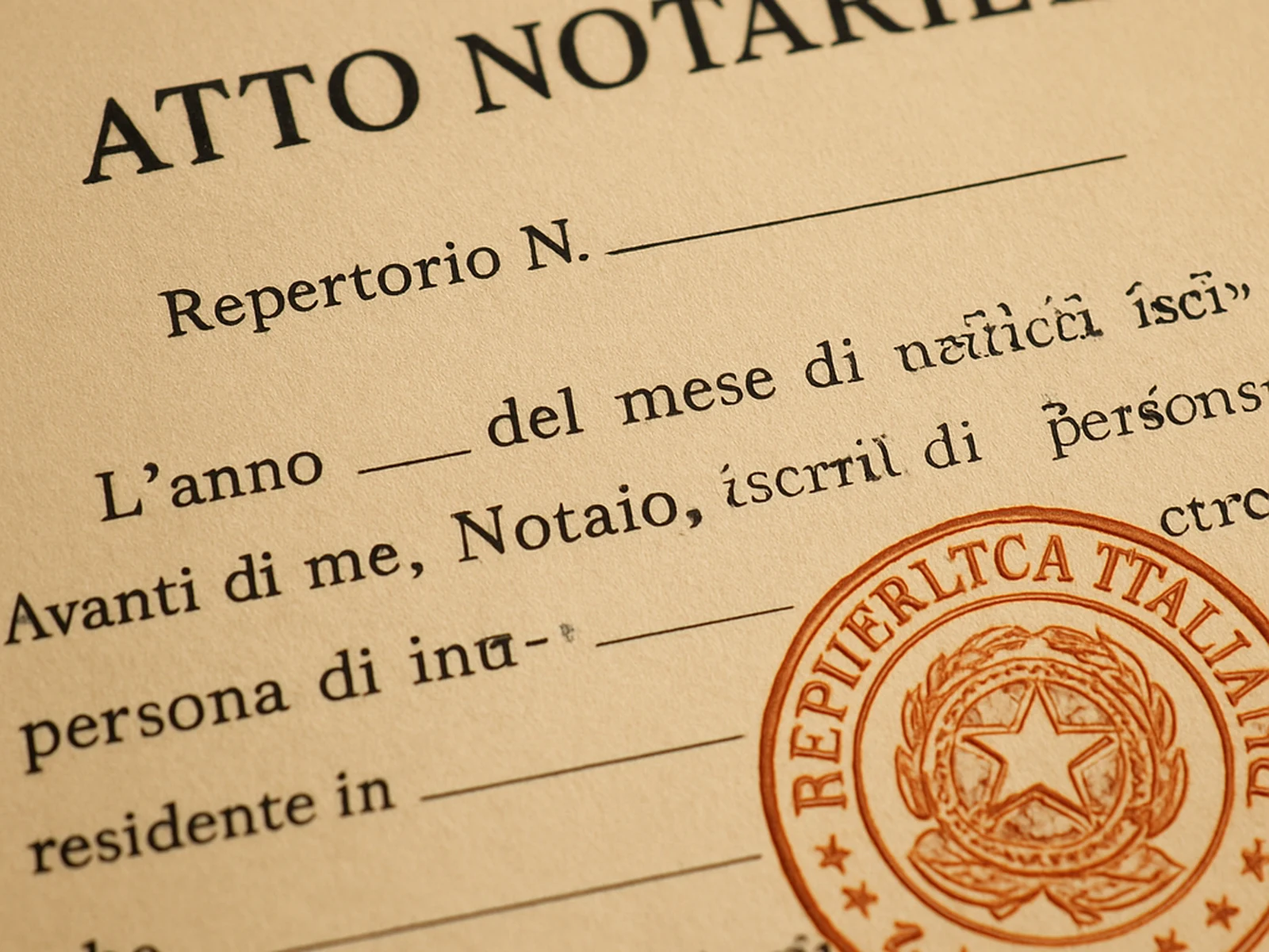 Legal & Notarial Translation detail