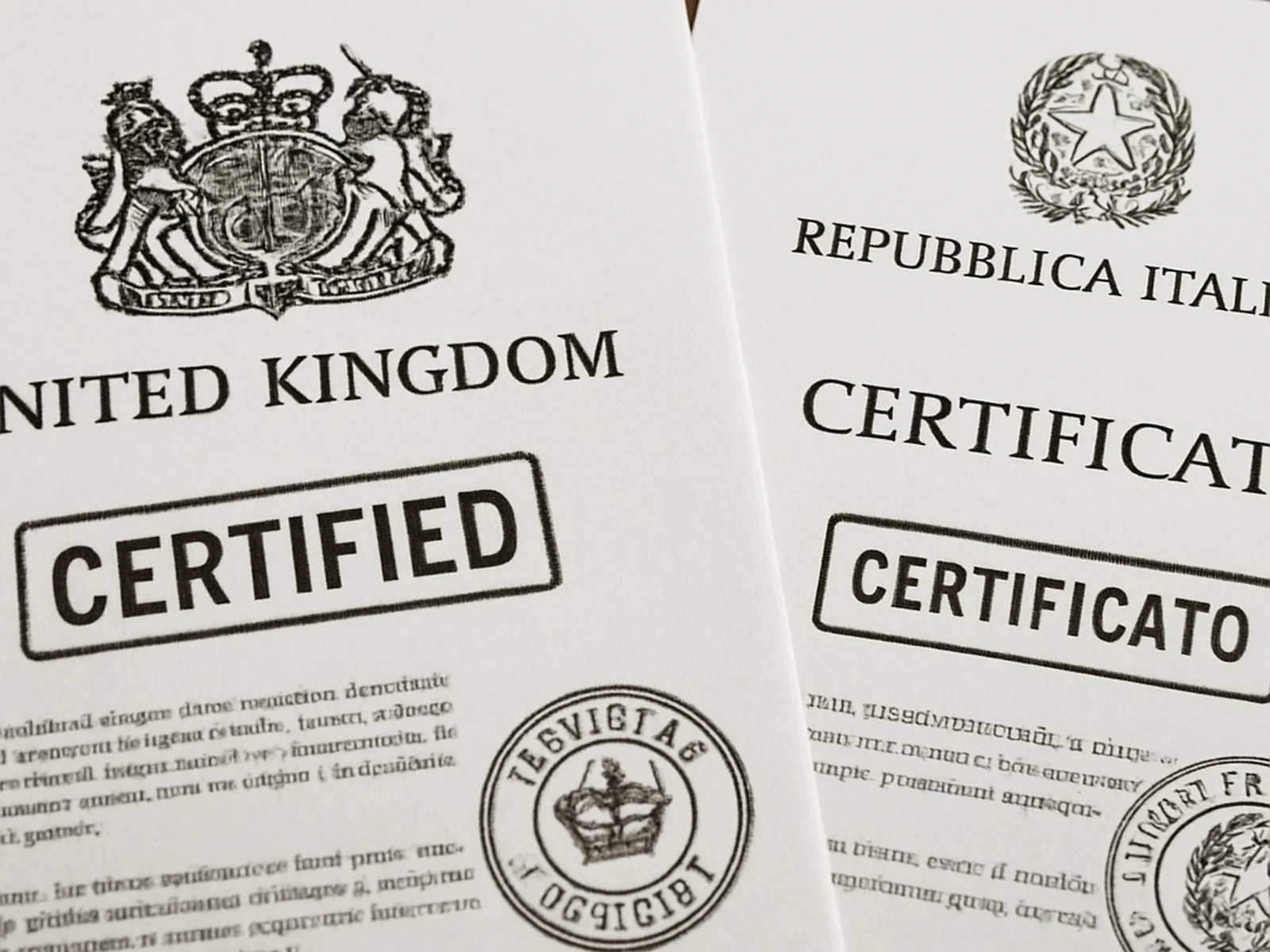 UK family, Arezzo relocation